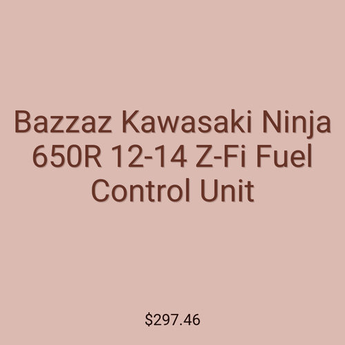 Bazzaz Kawasaki Ninja 650R 12-14 Z-Fi Fuel Control Unit