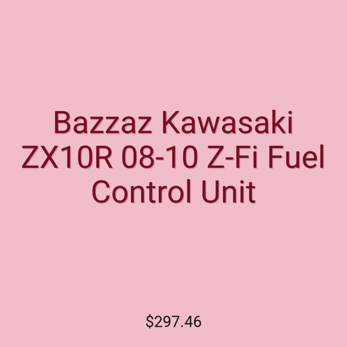 Bazzaz Kawasaki ZX10R 08-10 Z-Fi Fuel Control Unit