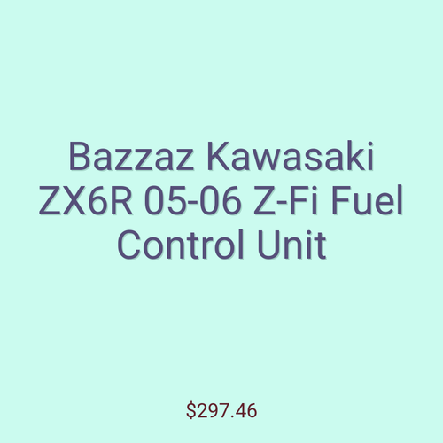 Bazzaz Kawasaki ZX6R 05-06 Z-Fi Fuel Control Unit