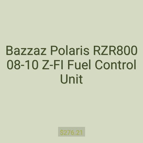 Bazzaz Polaris RZR800 08-10 Z-FI Fuel Control Unit