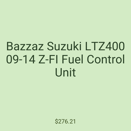 Bazzaz Suzuki LTZ400 09-14 Z-FI Fuel Control Unit