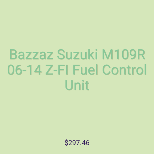 Bazzaz Suzuki M109R 06-14 Z-FI Fuel Control Unit