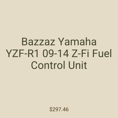 Bazzaz Yamaha YZF-R1 09-14 Z-Fi Fuel Control Unit
