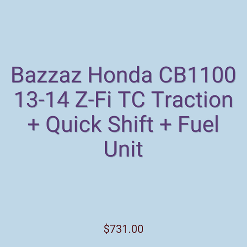 Bazzaz Honda CB1100 13-14 Z-Fi TC Traction + Quick Shift + Fuel Unit