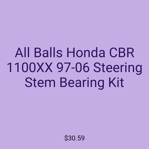 All Balls Honda CBR 1100XX 97-06 Steering Stem Bearing Kit