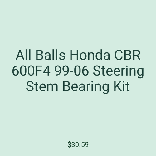 All Balls Honda CBR 600F4 99-06 Steering Stem Bearing Kit