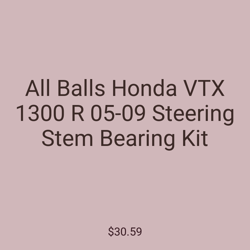 All Balls Honda VTX 1300 R 05-09 Steering Stem Bearing Kit