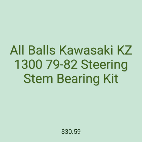 All Balls Kawasaki KZ 1300 79-82 Steering Stem Bearing Kit