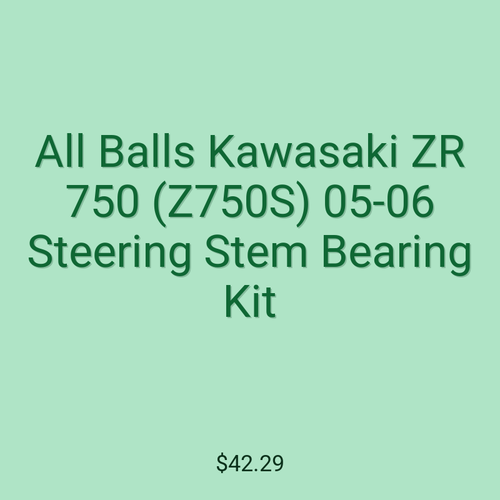 All Balls Kawasaki ZR 750 (Z750S) 05-06 Steering Stem Bearing Kit