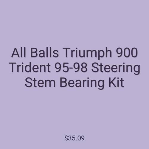 All Balls Triumph 900 Trident 95-98 Steering Stem Bearing Kit