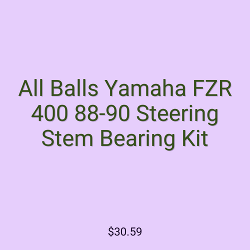 All Balls Yamaha FZR 400 88-90 Steering Stem Bearing Kit