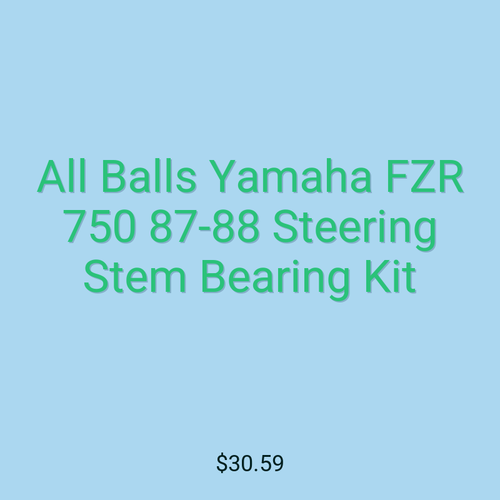 All Balls Yamaha FZR 750 87-88 Steering Stem Bearing Kit