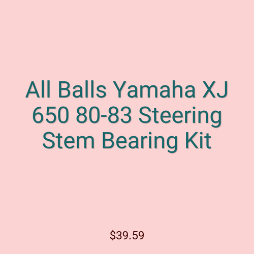 All Balls Yamaha XJ 650 80-83 Steering Stem Bearing Kit