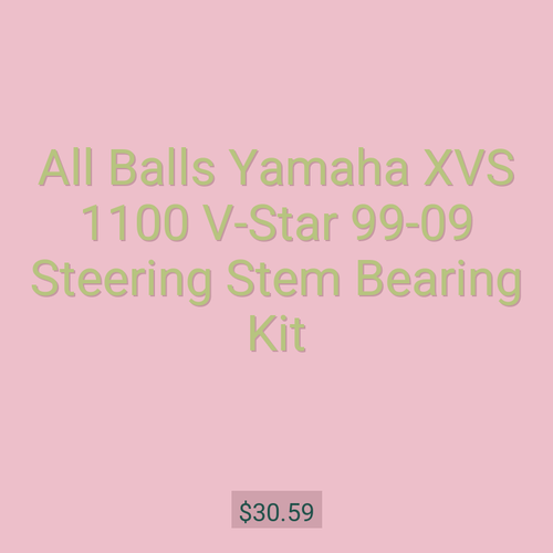 All Balls Yamaha XVS 1100 V-Star 99-09 Steering Stem Bearing Kit