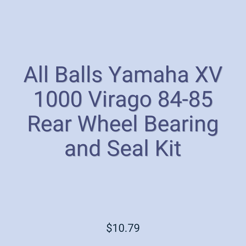 All Balls Yamaha XV 1000 Virago 84-85 Rear Wheel Bearing and Seal Kit