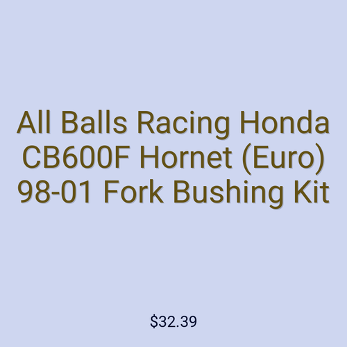 All Balls Racing Honda CB600F Hornet (Euro) 98-01 Fork Bushing Kit