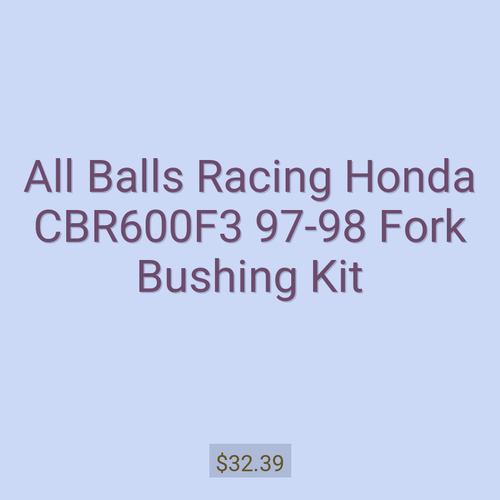 All Balls Racing Honda CBR600F3 97-98 Fork Bushing Kit