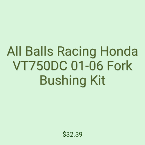 All Balls Racing Honda VT750DC 01-06 Fork Bushing Kit