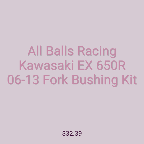 All Balls Racing Kawasaki EX 650R 06-13 Fork Bushing Kit