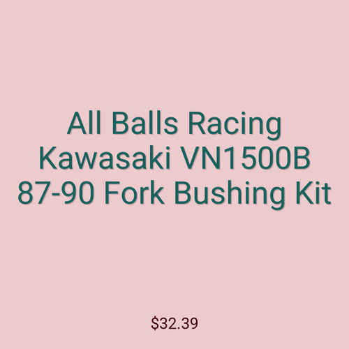 All Balls Racing Kawasaki VN1500B 87-90 Fork Bushing Kit