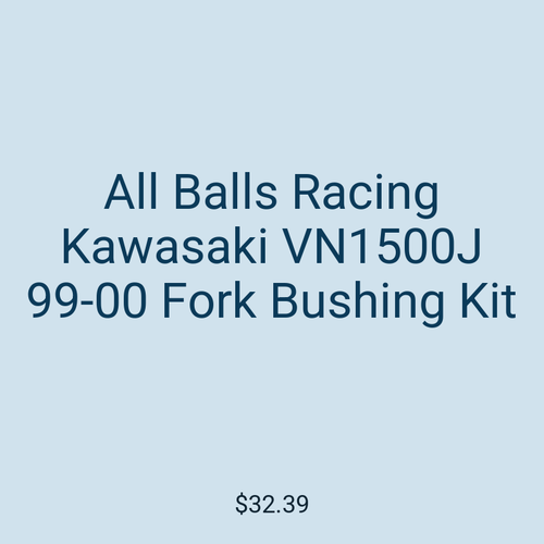 All Balls Racing Kawasaki VN1500J 99-00 Fork Bushing Kit