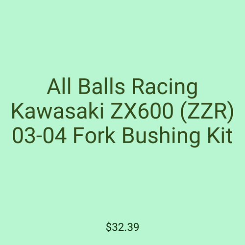 All Balls Racing Kawasaki ZX600 (ZZR) 03-04 Fork Bushing Kit
