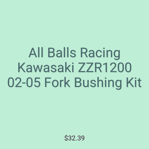 All Balls Racing Kawasaki ZZR1200 02-05 Fork Bushing Kit