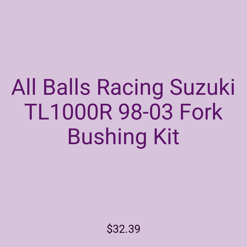 All Balls Racing Suzuki TL1000R 98-03 Fork Bushing Kit