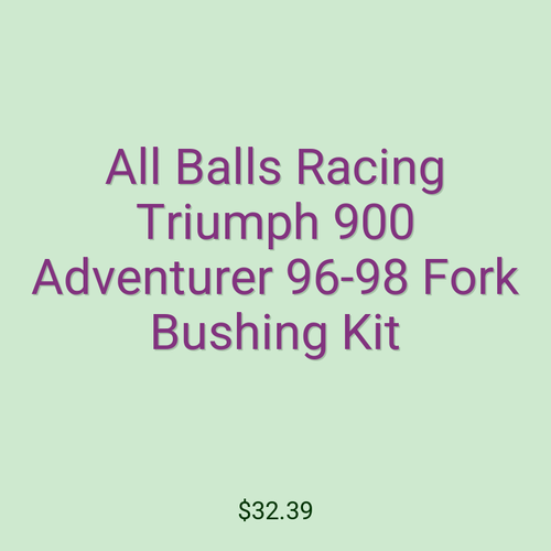 All Balls Racing Triumph 900 Adventurer 96-98 Fork Bushing Kit