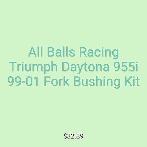 All Balls Racing Triumph Daytona 955i 99-01 Fork Bushing Kit