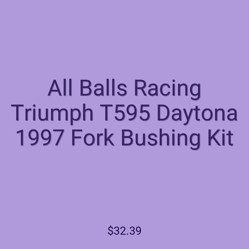 All Balls Racing Triumph T595 Daytona 1997 Fork Bushing Kit