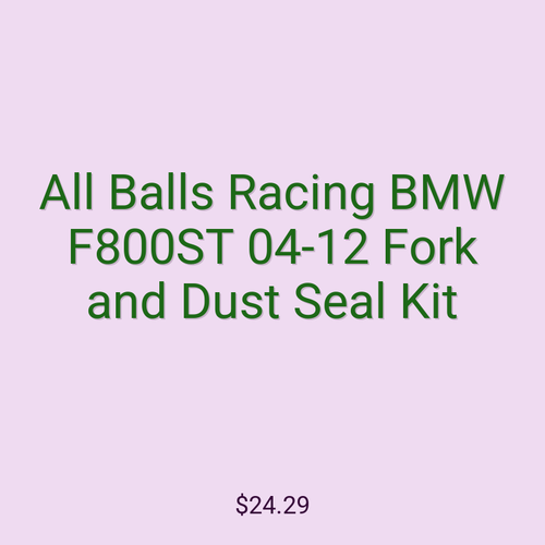 All Balls Racing BMW F800ST 04-12 Fork and Dust Seal Kit
