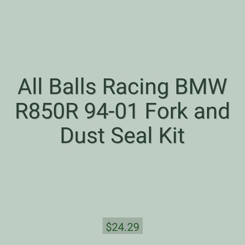 All Balls Racing BMW R850R 94-01 Fork and Dust Seal Kit