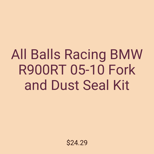 All Balls Racing BMW R900RT 05-10 Fork and Dust Seal Kit