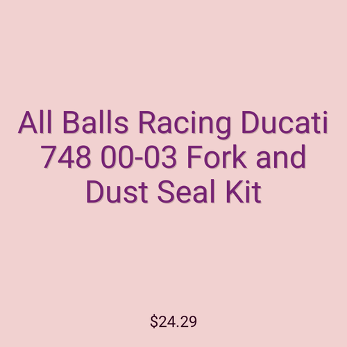 All Balls Racing Ducati 748 00-03 Fork and Dust Seal Kit