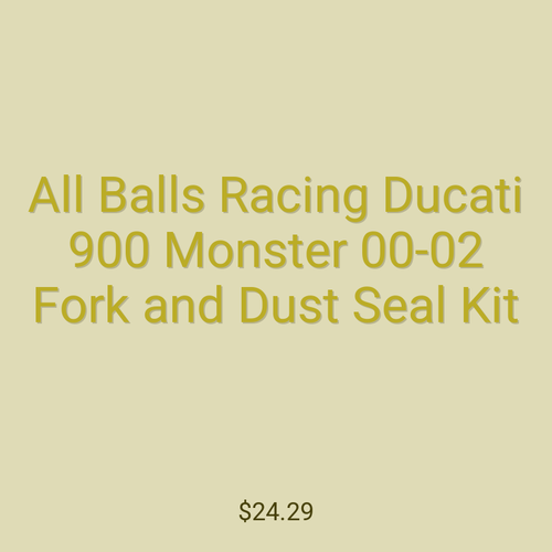 All Balls Racing Ducati 900 Monster  00-02 Fork and Dust Seal Kit