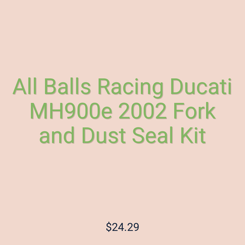 All Balls Racing Ducati MH900e 2002 Fork and Dust Seal Kit