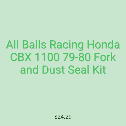All Balls Racing Honda CBX 1100 79-80 Fork and Dust Seal Kit