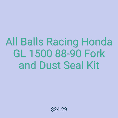 All Balls Racing Honda GL 1500 88-90 Fork and Dust Seal Kit