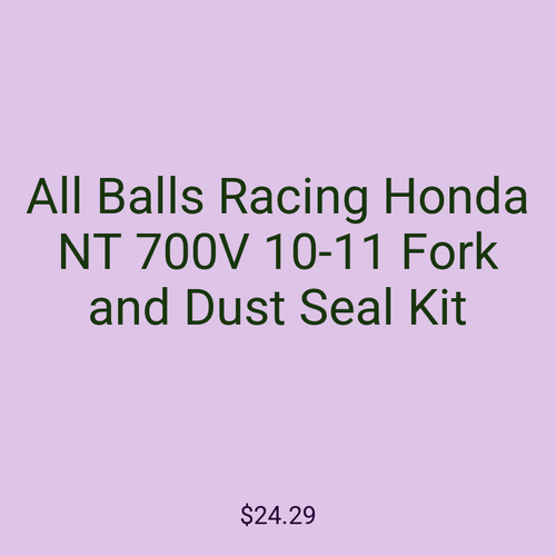 All Balls Racing Honda NT 700V 10-11 Fork and Dust Seal Kit