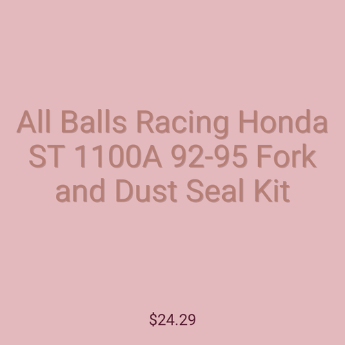 All Balls Racing Honda ST 1100A 92-95 Fork and Dust Seal Kit