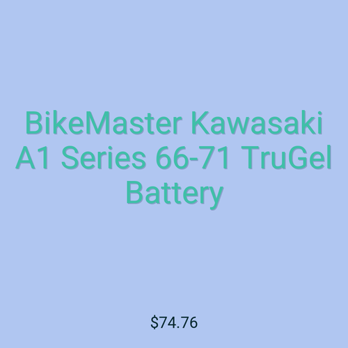 BikeMaster Kawasaki A1 Series 66-71 TruGel Battery