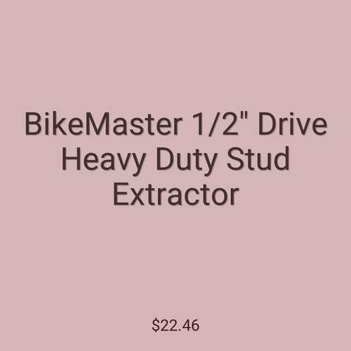 BikeMaster 1/2" Drive Heavy Duty Stud Extractor