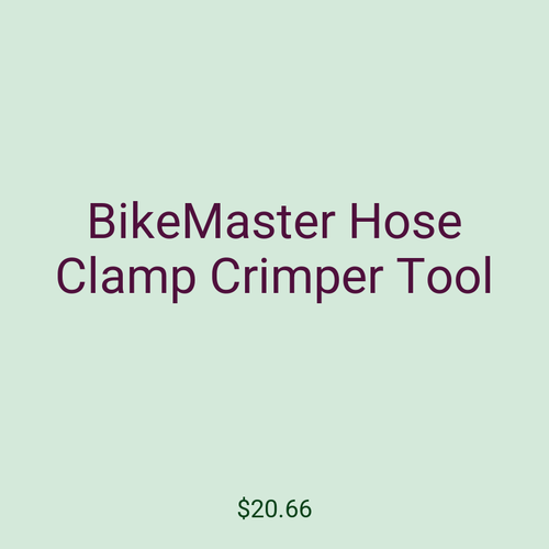 BikeMaster Hose Clamp Crimper Tool