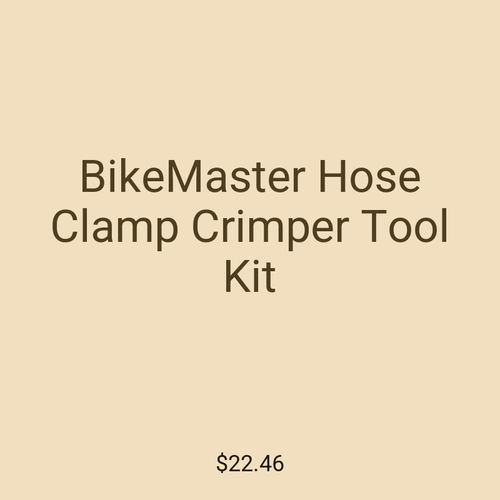 BikeMaster Hose Clamp Crimper Tool Kit