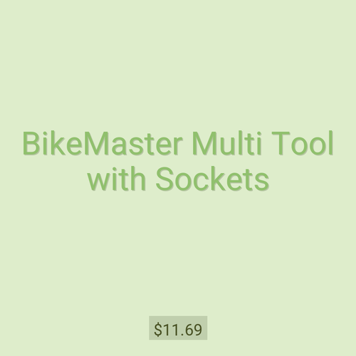 BikeMaster Multi Tool with Sockets