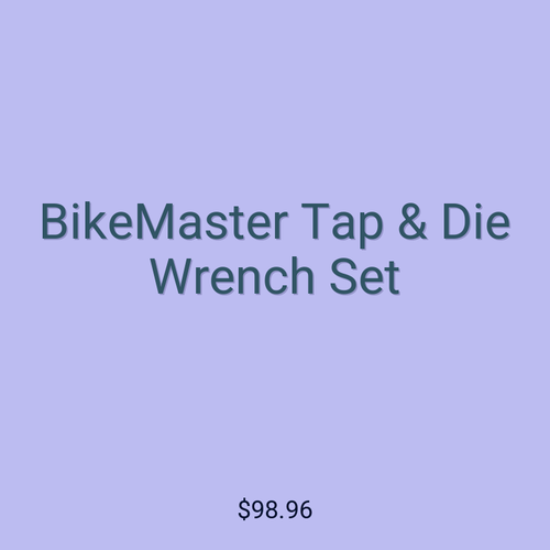 BikeMaster Tap & Die Wrench Set