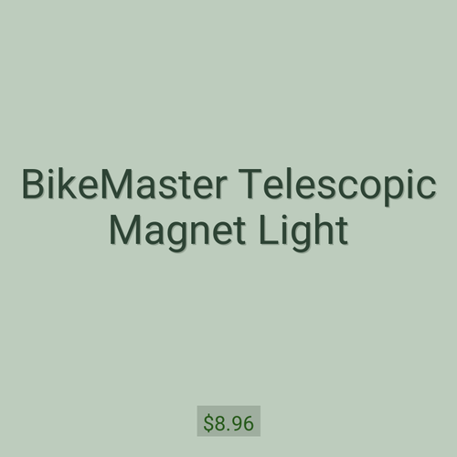 BikeMaster Telescopic Magnet Light