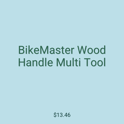 BikeMaster Wood Handle Multi Tool