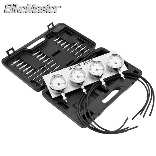 BikeMaster Carburetor Synchronizing 4-Gauge Set